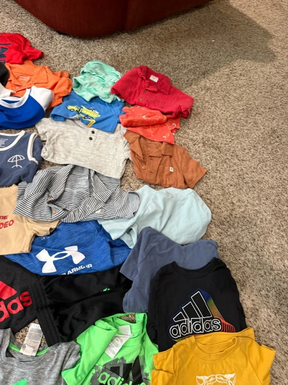 Summer Mixed Boys 3T Activewear Lot - Bright Multi Colors